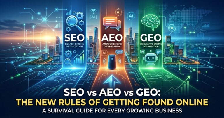 SEO vs AEO vs GEO