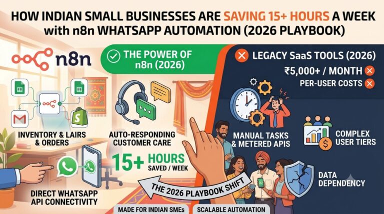 n8n WhatsApp automation for small business