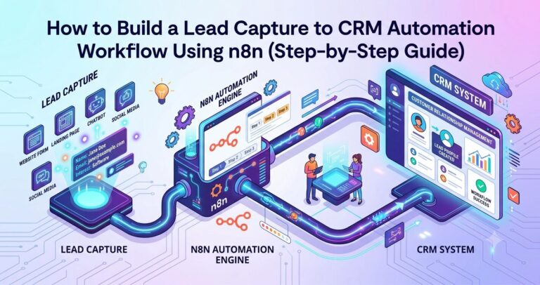 n8n lead capture to CRM automation