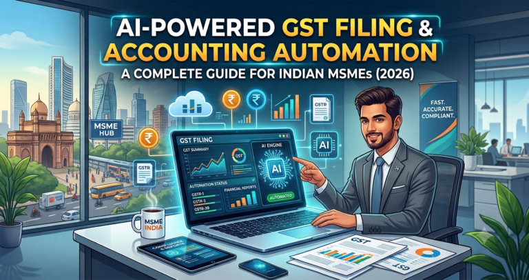 AI accounting software for Indian MSMEs